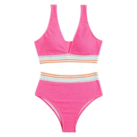 Women s Bikini Swimsuits 2 Piece Swimsuits Halter Cutout Bikini Set Bathing Suit With Cover Up Skirt