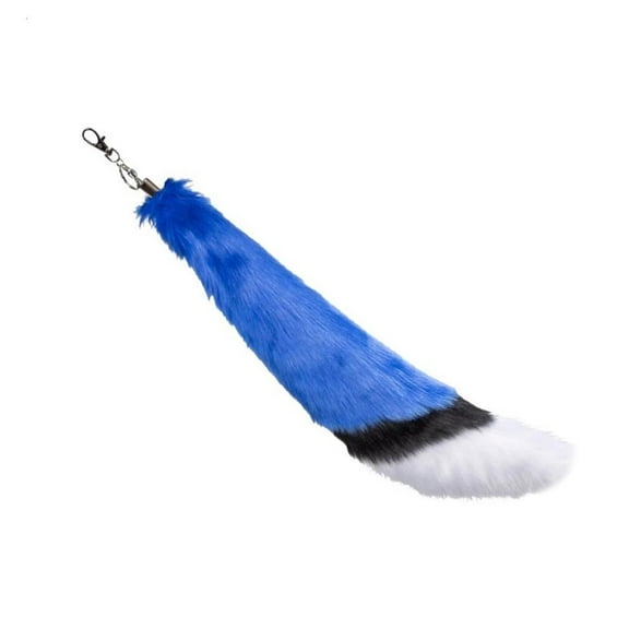 SDFGTstore Foxes Tail Keychain Cosplays Toy Foxes Tail Keyring Bag Hangings Pendant Charm