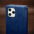 thumbnail image 6 of iPhone 12 Case, iPhone 12 Pro Case, Mantto Wallet with Card Holder Slots Premium PU Leather Magnetic Flip Cover with Kickstand, Shockproof TPU Interior Case For Apple iPhone 12/12 Pro 6.1", Blue, 6 of 9