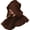 Brown, variant on Underwraps Adult Black Monk Hood Costume Accessory