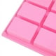thumbnail image 4 of 24 Piezas Moldes de Jabón de Silicona - 6 Moldes de Jabón de Bricolaje Rectangulares de Cavidad para Pastel de Paquete, , Muffin, Pastel de Café, Pudín Y Jabón, 4 of 6