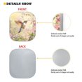 thumbnail image 3 of Bulopur Hummingbird Floral Windshield Sun Shade Prevent UV Rays Front Windshield Sun Shade Durable Fabrics Automotive Interior Sun Protection for Most Vans Trucks SUVs, Set of 2, 3 of 6