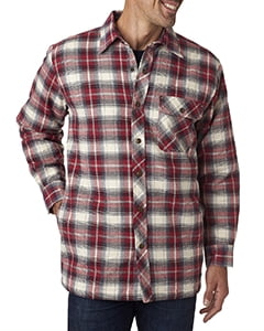 Backpacker Mens Solid Flannel Shirt