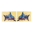 thumbnail image 3 of 2 piezas autoadhesivas decoración pasta de tiburón  25x17 cm shamjiam Pegatina Buceo, 3 of 6