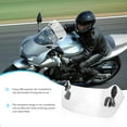 thumbnail image 6 of NIAIZEK Universal Motorcycle Wind Deflector ABS Windshield Windproof Guard 1 Set for Bikes, 6 of 6