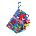thumbnail image 1 of Libro de tela de dibujos animados Animal Tails Baby Bath Book para niños y niñas (dinosaurios), 1 of 6