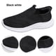 thumbnail image 5 of Slip-Ons slip-Ons punto técnico deportivas informales para correr zapatos (Blanco y 45), 5 of 9