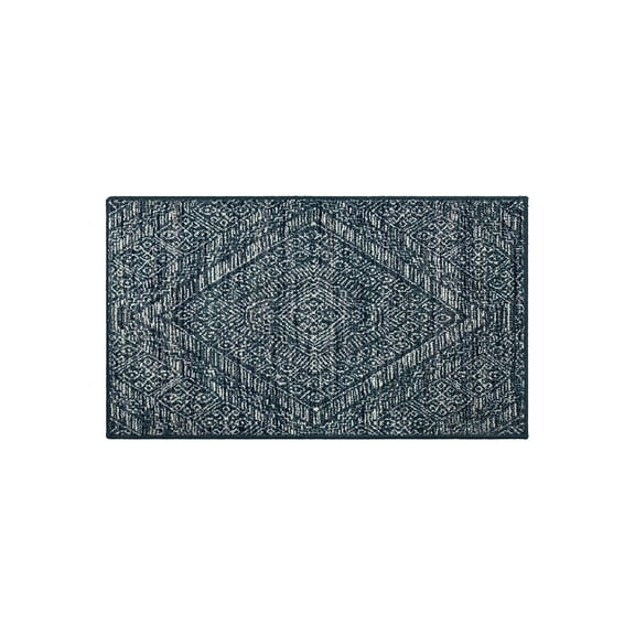 Mohawk Home Eze Printed Area Rug, Blue, 1' 8" x 2' 10"