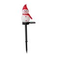 thumbnail image 1 of Luz solar de de Navidad para exteriores/luz LED de estaca de muñeco de nieve/luz solar decorativa para jardín/decoración navideña Rojo, 1 of 8