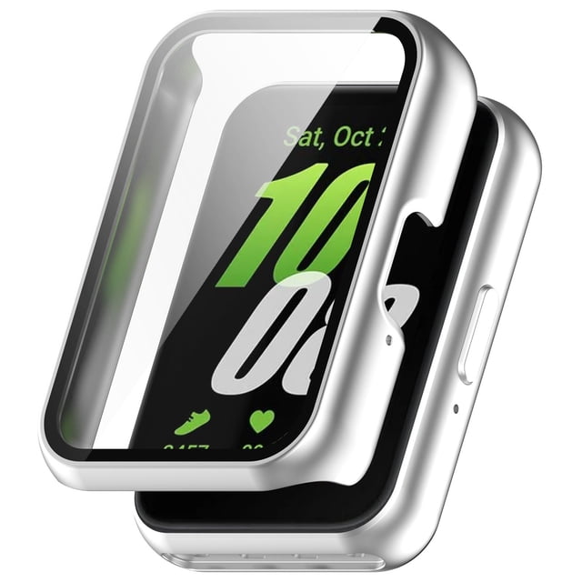 Integrated PC & Tempered Glass Compatible with Smartwatch Bands Durable Cover for Electronic Wearables