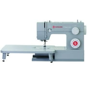 SINGER® Heavy Duty 6380M Sewing Machine with Extension Table & Accessory Kit, Strong Motor with Enhanced Piercing Power, 110 Stitch Applications, Full Metal frame, 1-step Buttonhole & LED Light