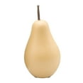 thumbnail image 2 of Escultura de figura de pera de cerámica simple moderna, estatua de centro de mesa para Amarillo 7.7cmx15cm, 2 of 9
