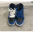 thumbnail image 2 of Size 4.5 - Jo r-dan 1 Retro OG High Dark Marina Blue, 2 of 6