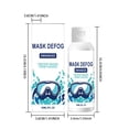 thumbnail image 3 of SIYTUAU Clear Vision Anti-Fog Spray 60Ml For Diving Masks And Swim Goggles Portable Defogger For Swimming And Skiing, 3 of 9
