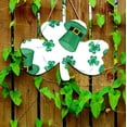 thumbnail image 2 of LSLJS St Patricks Day Décorations, Décoration Suspendue en Bois St. Patrick's pour les Fêtes, 2 of 3