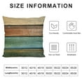 thumbnail image 5 of Shangniulu Short Plush Pillow Covers Vintage Old Blue Board Square Pillow Case for Bedroom, Sofa, Car Decoration,Various sizes available, 5 of 5