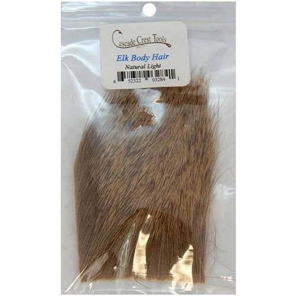 Cascade Crest Elk Hair, Nat Light