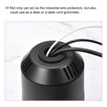 thumbnail image 4 of Uxcell 10Pcs T Type Rubber Grommet Mount Dia 16mm 23x7x14mm Seal Protection Flexible Hole Plugs Cable Pipe Black, 4 of 5