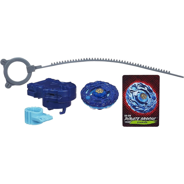 Beyblade Shogun Steel Pirate Orochi 145D Battling Top, Stamina
