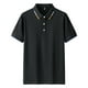 thumbnail image 1 of pstuiky camisetas para hombre, Camisa informal de manga corta con cuello vuelto, cómoda y lisa, para hombre ropa de hombre xxxl, 1 of 3