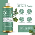 thumbnail image 6 of Dr. Jacobs Naturals Eucalyptus Castile Soap All-In-One Cleaner Plant-Based Formula, 32 Fl. Oz. 2-Pack, 6 of 9