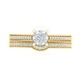 thumbnail image 3 of 0.40 Carat Diamond Bridal Ring Set in 14K Yellow Gold (Ring Size 4.5) (I1-I2 Clarity), 3 of 4