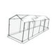 thumbnail image 4 of Mini kit de invernadero, tienda transparente para germinación, patio interior y exterior 240 cm x 80 cm x 86 cm, 4 of 8