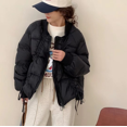 thumbnail image 3 of Chaqueta de plumón para mujer, chaqueta de plumón de pato 90% gruesa, cuello de béisbol coreano, diseño con cordón, nueva moda callejera 2024, parkas casuales, 3 of 5