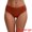 Brown, variant on Unique Bargains Women's High Waist Tummy Control Briefs Underwear M Gray