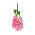 thumbnail image 1 of Promotion!24 piezas de flores colgantes de glicina,guirnalda de flores artificiales para decoración de bodas,3,7 pies,vid floral,flores de seda,arco de boda,fiesta,hogar al aire libre, 1 of 5