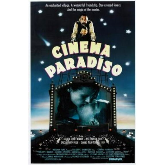 Poster Time Cinema Paradiso Movie Poster 11inx17in Mini Poster 11x17 poster Color Category: Multi, Unframed, Ages: Adults