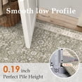 thumbnail image 5 of PureCozy 5'x7' Area Rugs for Living Room Vintage Oriental Traditional Soft Low Pile Bedroom Kid Room Dining Room Office Farmhouse Distressed Washable Non-slip Light Green Rugs Carpet, Light Green, 5 of 6