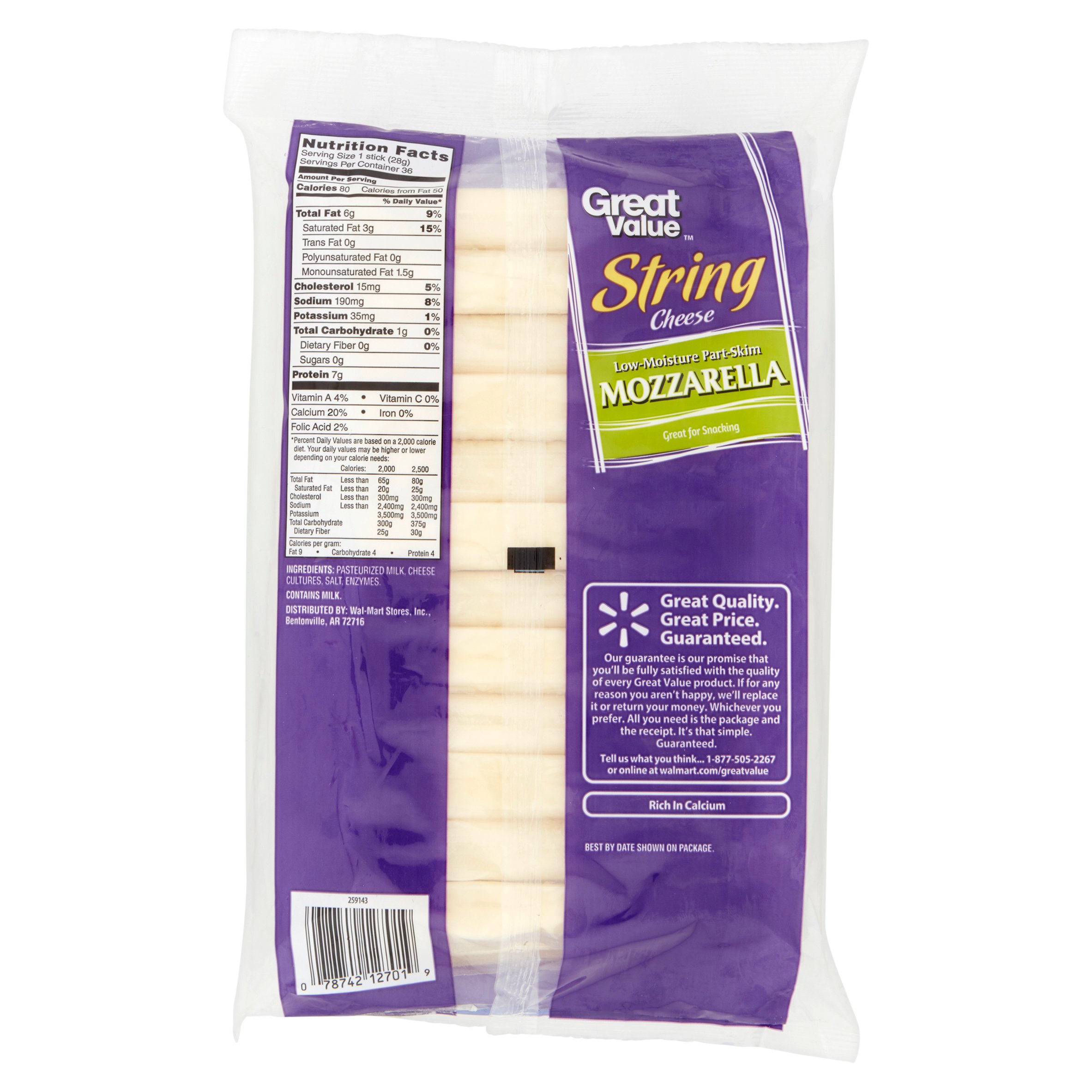 Nutritional Value Mozzarella String Cheese Blog Dandk