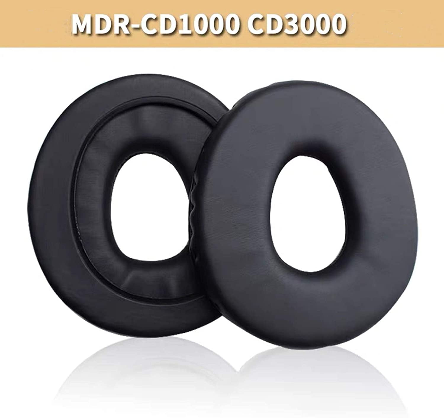Justfitgear Replacement Protein Frogskin Leather Ear Pads for Sony MDR MDR-CD1000  MDR-CD3000 Headphone Headset Earphone | Walmart Canada