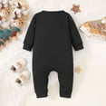 thumbnail image 5 of Weebloom Baby Halloween Outfit Cartoon Cute Printing Pullover Romper Casual Jumpsuit Clothes 0-3 Months, 5 of 9