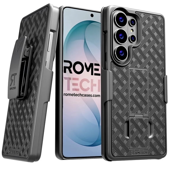 Rome Tech for Samsung Galaxy S26 Ultra (2026) Holster Case with Belt Clip & Kickstand – Rugged Combo Protection