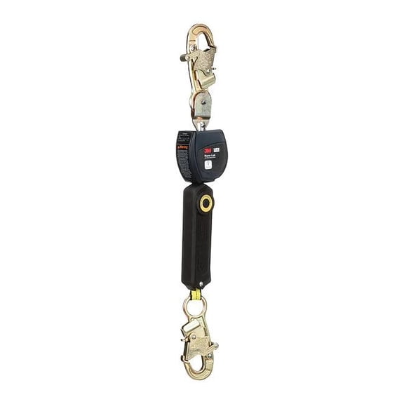 DBI SALA Self Retracting Lifeline, 6 1/2 ft Length, Snap Hook, Steel, 1 Leg(s) 3100543