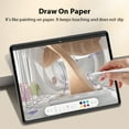 thumbnail image 3 of Like Paper Film For Ipad Pro 11 12.9 12 9 13 2024 10.9 10th Gen Air 5 4 3 10.2 7/8/9th Generation Mini 6 Removable Magnetic Film Air 4 2020, 3 of 7