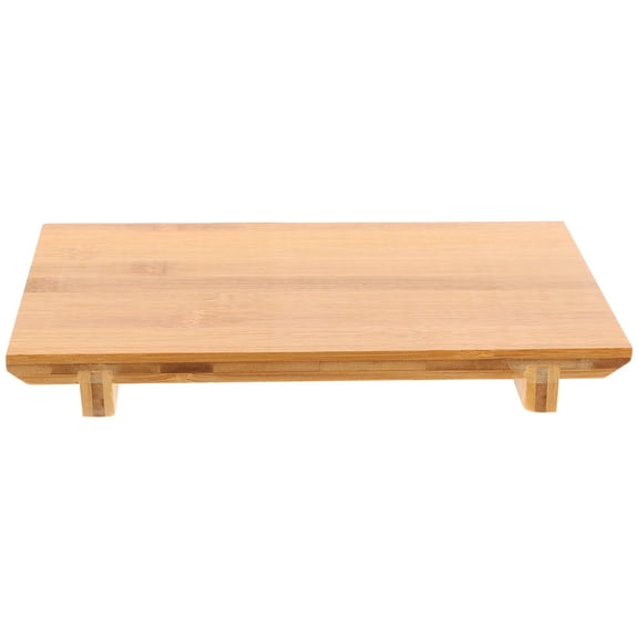 Raindrops Sashimi Bamboo Serving Plate Japanese Style Tableware Sushi Board Cutting Tray