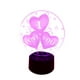 thumbnail image 2 of Teissuly Valentine's Day Visual Small Table Lamp for Bedroom Home Decoration Valentine's Day Present Teissuly WER202312024207, 2 of 2