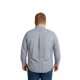 thumbnail image 2 of Big Kong Camisa Tallas Grandes Hombre Cuadros Azul Marino Manga Larga, 2 of 5