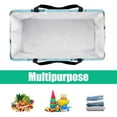 thumbnail image 5 of Shark Large Capacity Reusable Foldable Oxford Cloth Toy Basket - Beach Bag, Shopping Bags, Laundry Basket, 5 of 7