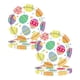 thumbnail image 2 of 20 Platos para Fiesta de Pascua | Vajilla de Papel Desechable Multicolor | Vajilla Grande de 23 X 23 Cm para Fiestas de Primavera | Duradera y Ecológica | Perfecta para Pascua, Fiestas de Primavera,, 2 of 6