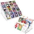 thumbnail image 1 of shiyou-7 Tier 12" Acrylic Card Display Stand, Easy Clip-On Design, Versatile Display for Trading Cards, Graded Cards, PSA Cards, Baseball Cards, Sports Cards, and Business Cards and Stickers, 1 of 4