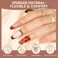 thumbnail image 3 of Nail Tips UNA GELLA, ataúd mediano, 504 unidades, para extensión de uñas, 3 of 7