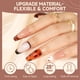 thumbnail image 3 of Nail Tips UNA GELLA, ataúd mediano, 504 unidades, para extensión de uñas, 3 of 7