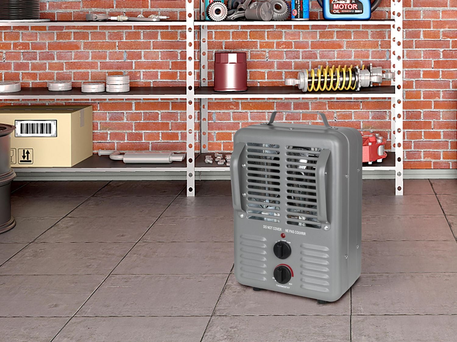 Konwin Milk House heater with Adjustable Thermostat