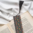 thumbnail image 6 of Kdxio Berries and Flowers Print Metal Tassel Bookmarks,Perfect Gift for Art Lovers and Bookworms Metal Bookmarks for Women, 6 of 8