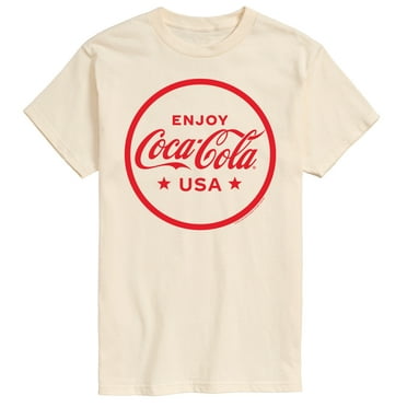Coca-Cola - Enjoy Coca Cola USA - Men's Short Sleeve Graphic T-Shirt
