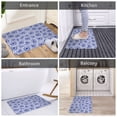 thumbnail image 5 of Yiaed Blue And White Flowers Print Flannel Doormat Mat Outdoor Indoor Door Mats,Welcome Matt Outdoor Front Door Mat Doormat Outdoor Mat Outdoor Mat,16"x24", 5 of 7